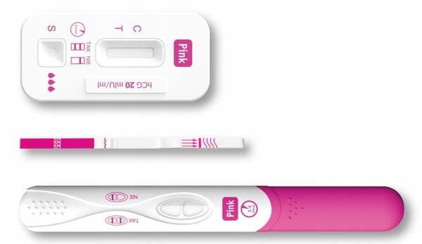 PINK DUO plade- og stream-graviditetstest 2 stk.