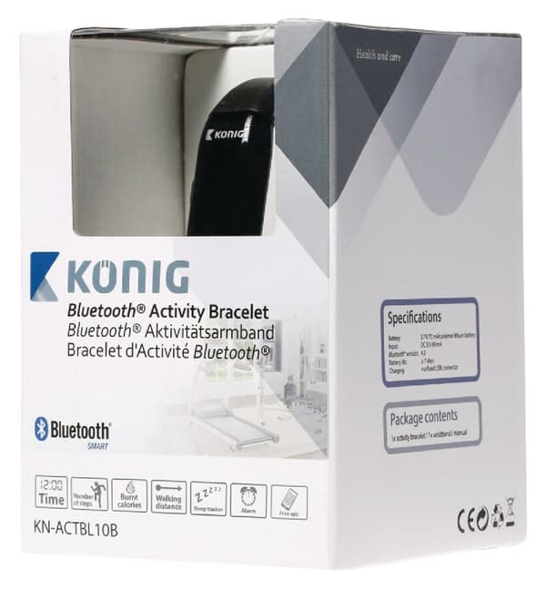 König KN-ACTBL10B Bluetooth urheiluranneke