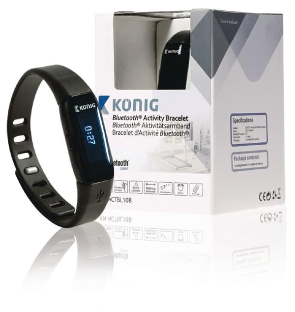 König KN-ACTBL10B Bluetooth Sportsarmbånd Sort