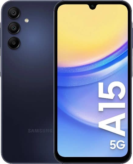 Samsung A15 128GB 5G Dubbla SIM Svart NY Samsung A15 128GB 5G Dubbla SIM Svart NY