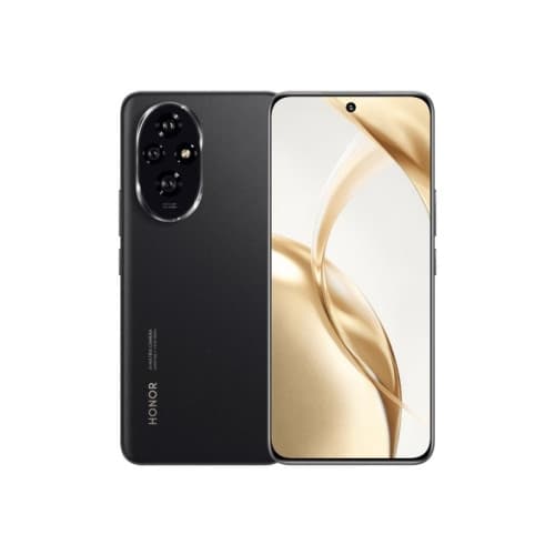 Honor 200 - svart - 5G pekskärmsmobil - 512 GB - GSM Svart