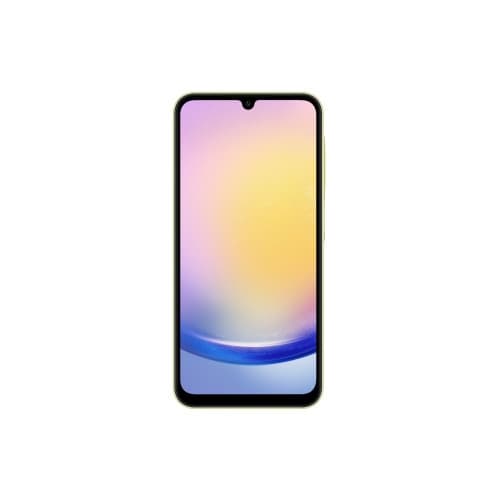 Samsung Galaxy A25 - gul - 5G pekskärmsmobil - 256 GB - GSM Lime