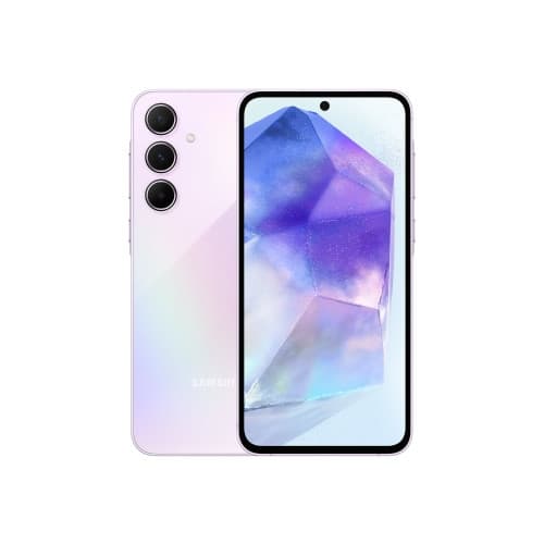Samsung Galaxy A55 - awesome lilac - 5G pekskärmsmobil - 128 GB - GSM lila