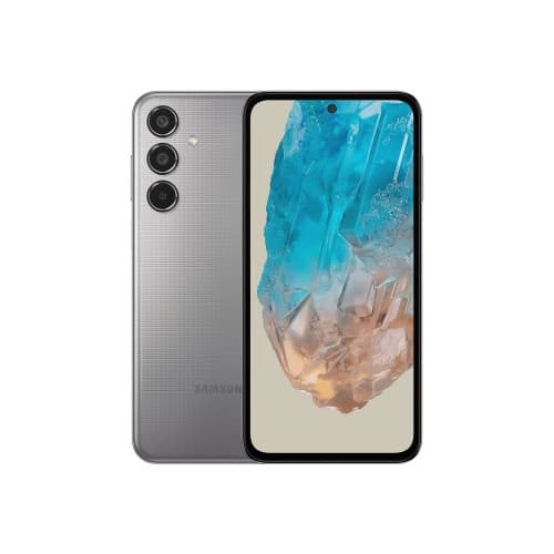 Samsung Galaxy M35 - grå - 5G pekskärmsmobil - 128 GB - GSM Grå