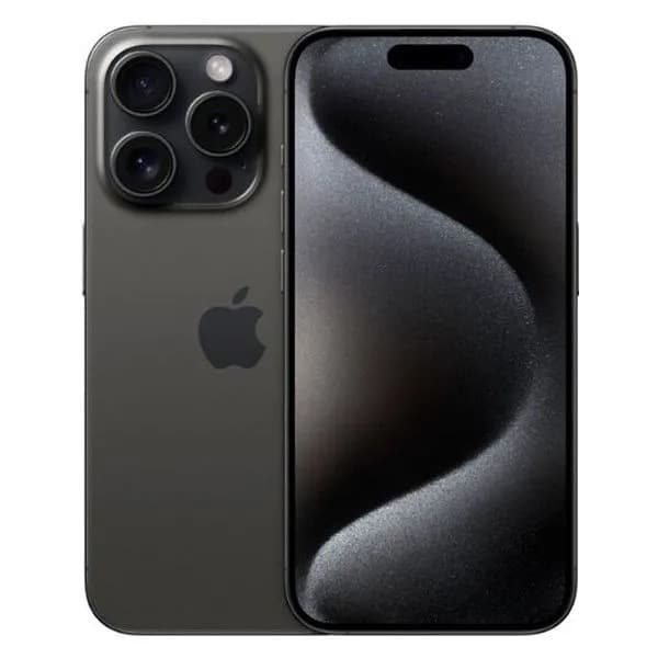 Begagnad iPhone 15 Pro 128GB Svart Grade A+ Premium 100% Batteri