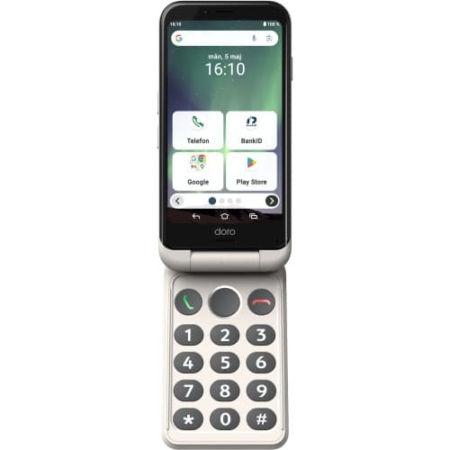 Smartphone 4G Aurora A21 Ben-vit Vit