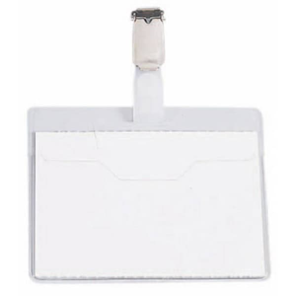 Durable 810619 Namnskylt 8106 (B x H) 90 mm x 60 mm vridbart clip 25 st