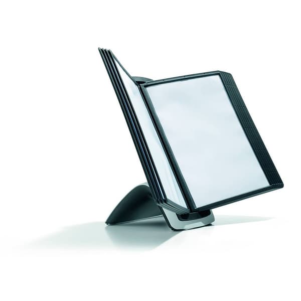 Durable Stativ för genomskinlig tavla SHERPA STYLE TABLE 10 - 5855 Svart DIN A4 Antal inkluderade skärmar 10
