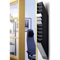 Miniatyrbild 2 av 4: Durable flexxibox 12 A4 informationsbladshållareset, 12 fack för DIN A4 stående format svart mått. (B x H x T) 240 x 11