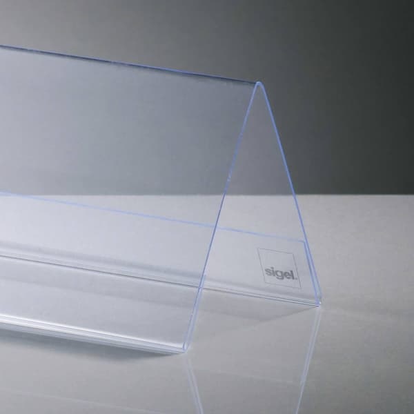 Sigel TA136 TA136 Bordsstativ Takform Glasklar 10 st/paket 10 st