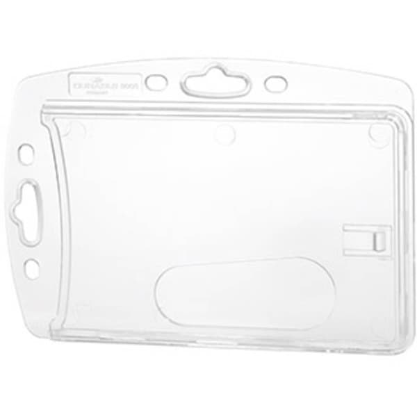 Durable 890519 ID-korthållare kombinerbar med clip, Textilband, Kedja, Jojo 10 st