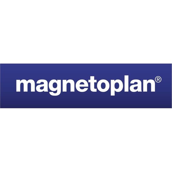 magnetoplan Magnetlist 16151 (L x B) 100 cm x 5 cm Vit