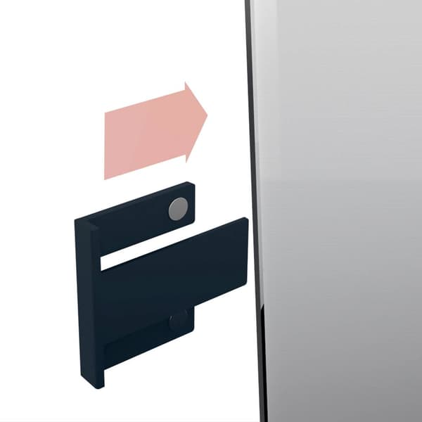 Sigel GL802 GL802 Pennbehållare med magnetisk klämma (B x H x D) 120 x 94 x 51 mm Antracit