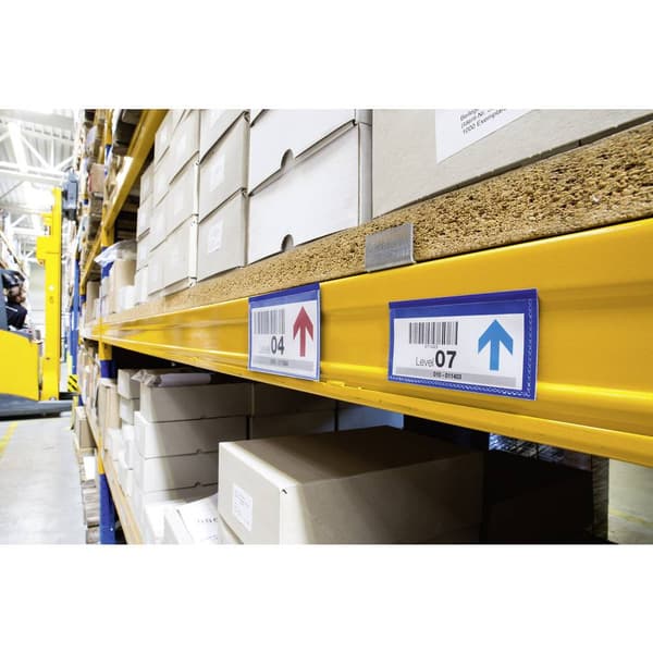 Durable Magnetisk etikettväska 174207 Blå 150 mm x 76 mm