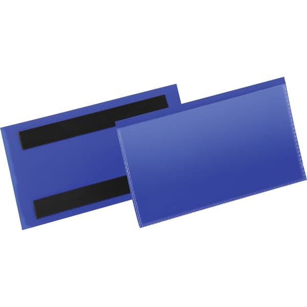 Durable Magnetisk etikettväska 174207 Blå 150 mm x 76 mm
