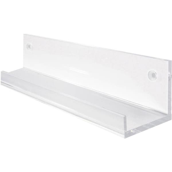 Sigel Svävande hyla GA111 Transparent 50 cm x 5 cm x 8 cm