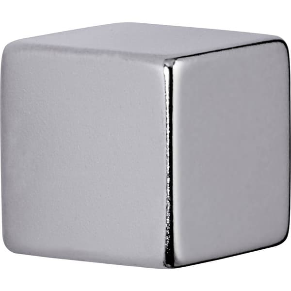 Maul Neodymmagnet (B x H x D) 20 x 20 x 20 mm Tärning Silver 1 st 6169496