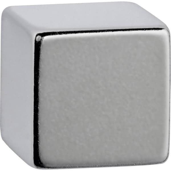 Maul Neodymmagnet (B x H x D) 20 x 20 x 20 mm Tärning Silver 1 st 6169496