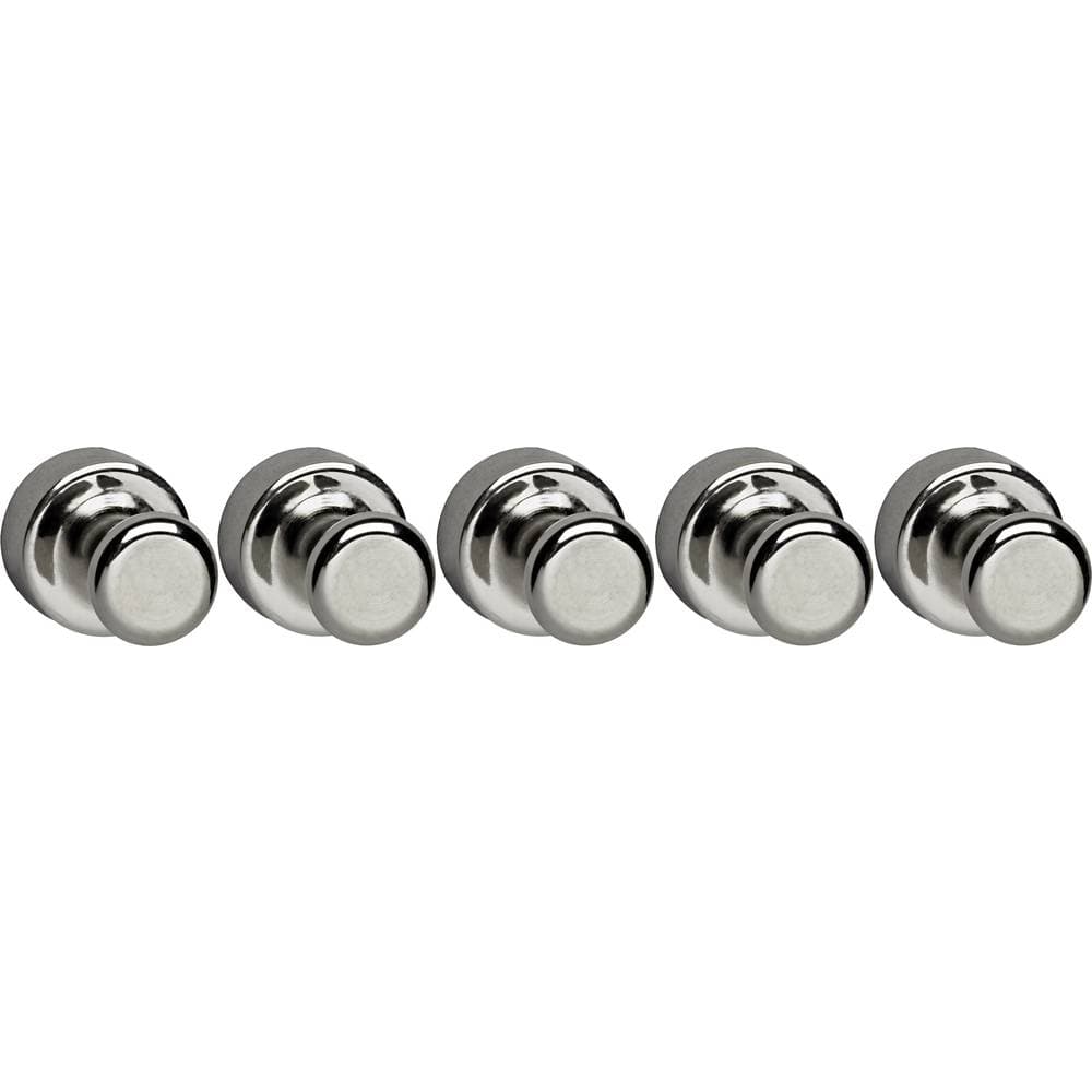 Maul Neodymmagnet (Ø x H) 12 mm x 16 mm Kon Silver 5 st 6168696