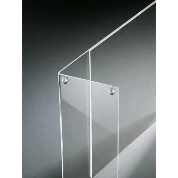 Sigel TA214 TA214 Bordsstativ L-form Användning papperformat: DIN A6 Glasklar 1 st
