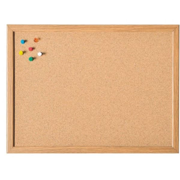 magnetoplan 121924 Korkanslagstavla Brun Kork 100 cm x 60 cm