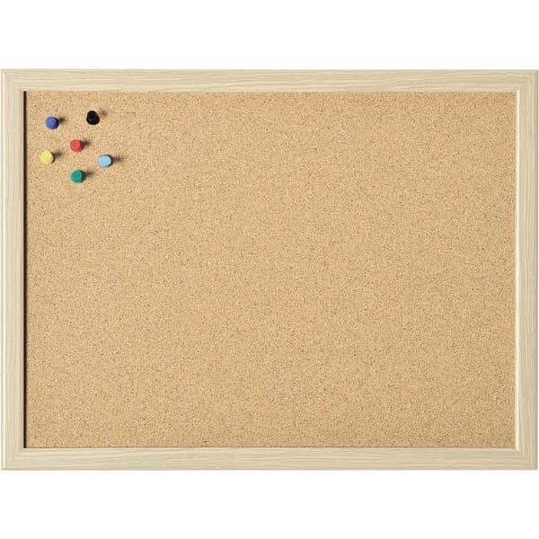 magnetoplan 121923 Korkanslagstavla Brun Kork 80 cm x 60 cm
