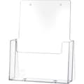 Miniatyrbild 3 av 4: Helit H2352102 Prospekthållare Glasklar DIN A5 hög Ytantal 1 1 st (B x H x D) 166 x 210 x 67 mm