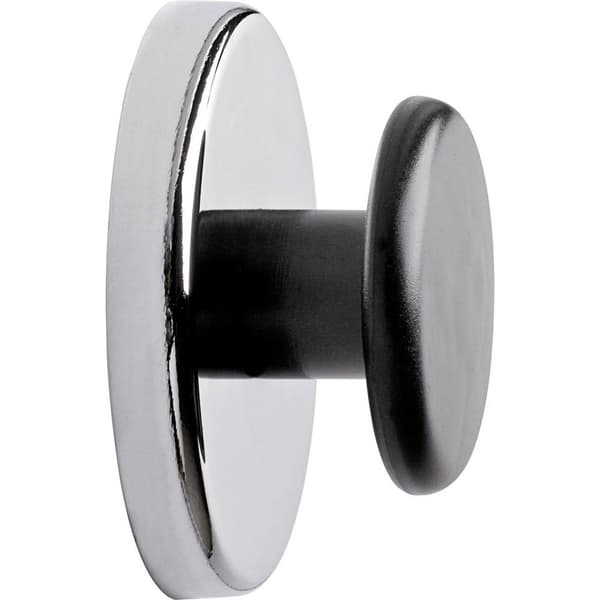 Maul Kraftmagnet (Ø x H) 67 mm x 33 mm rund , med grepphuvud Silver, Svart 1 st 6155096