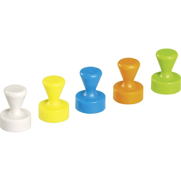 Maul Neodymmagnet (Ø x H) 12 mm x 16 mm Kon Vit, Gul, Blå, Grön, Orange 10 st 6168599