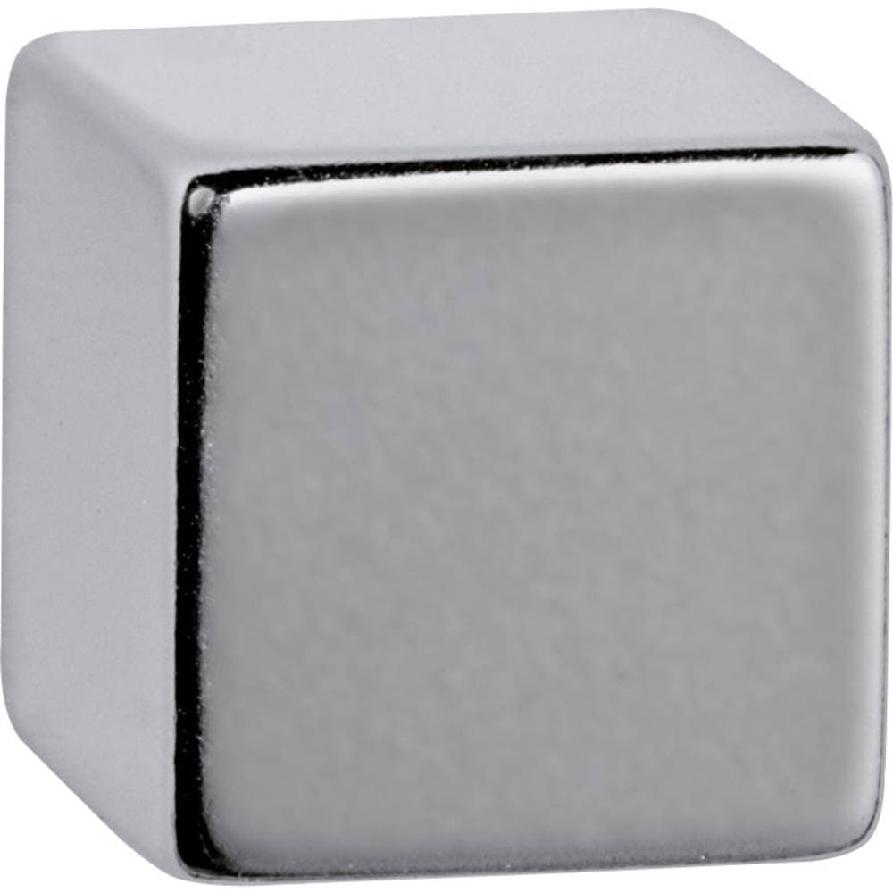 Maul Neodymmagnet (B x H x D) 15 x 15 x 15 mm Tärning Silver 1 st 6169396
