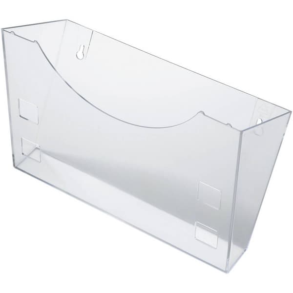 Helit glasklar H6103002 Prospekthållare Glasklar 1 st (B x H x D) 240 x 165 x 105 mm