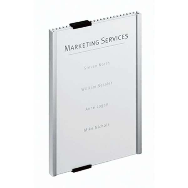 Durable Dörrskylt INFO SIGN - 4802 (B x H) 149 mm x 148.5 mm Metallic, Silver 480223