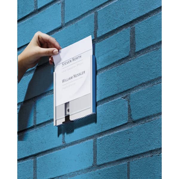Durable Dörrskylt INFO SIGN - 4801 (B x H) 149 mm x 105.5 mm Metallic, Silver 480123