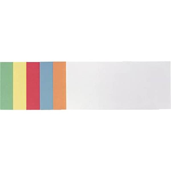 Franken Moderationskort färgad sorterad rektangulär 9.5 cm x 20.5 cm 300 st