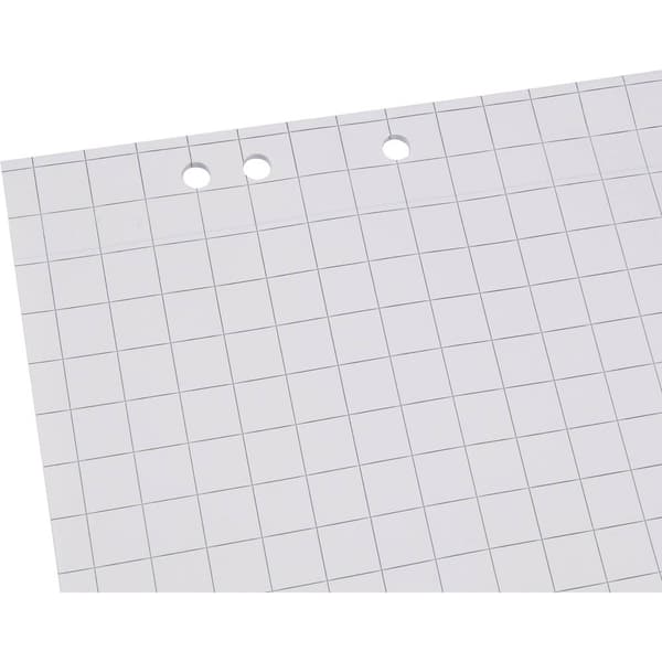 Sigel MU165 Blädderblock Antal ark: 100 rutat 68 cm x 98 cm Vit