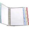 Miniatyrbild 4 av 4: Durable Vägghållare för genomskinlig tavla Display-System Wall Röd, Gul, Grön, Blå 20 x DIN A4 Antal inkluderade skärma