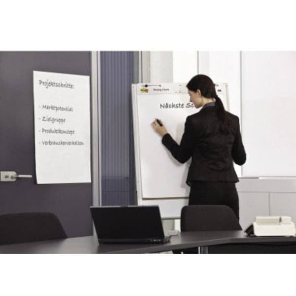 Post-it Super Sticky Meeting Chart Blädderblock Antal ark: 20 tomt 508 mm x 584 mm Vit