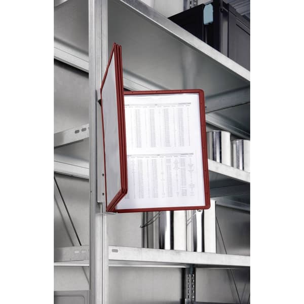 Durable 591403 Genomskinlig tavla Röd (B x H x D) 325 x 360 x 260 mm DIN A4