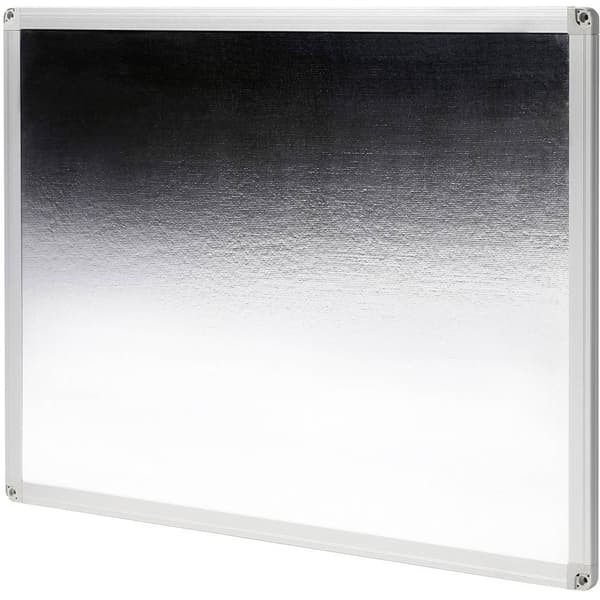 Dahle Whiteboard Basic Board 96150 (B x H) 600 mm x 450 mm Vit lackerad Bredd- eller höjdformat, inkl. pennhylla