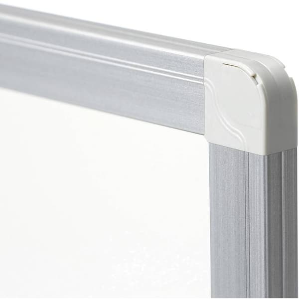 Dahle Whiteboard Basic Board 96150 (B x H) 600 mm x 450 mm Vit lackerad Bredd- eller höjdformat, inkl. pennhylla
