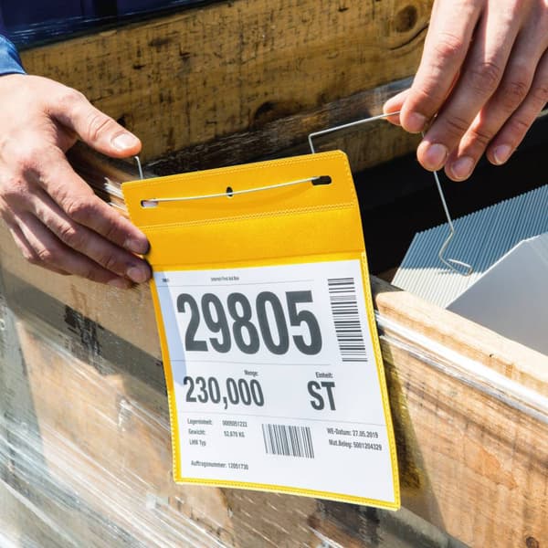 Durable 175304 Trådbygelborste Gul (B x H) 210 mm x 297 mm DIN A4 hög