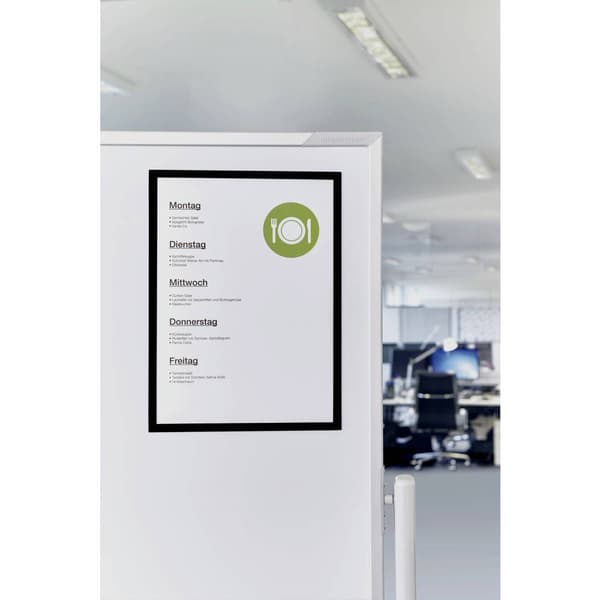 magnetoplan 1130412 Magnetram Svart DIN A3
