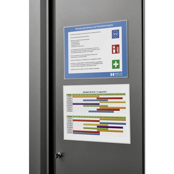 Magnetoplan 1131030 Magnetväska för dokument Transparent DIN A3 tvärs