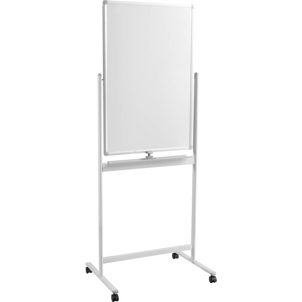 SpeaKa Professional Whiteboard SP-WB-309 (B x H) 600 mm x 900 mm Vit Högformat, Båda sidor kan användas, inkl. hjulsats