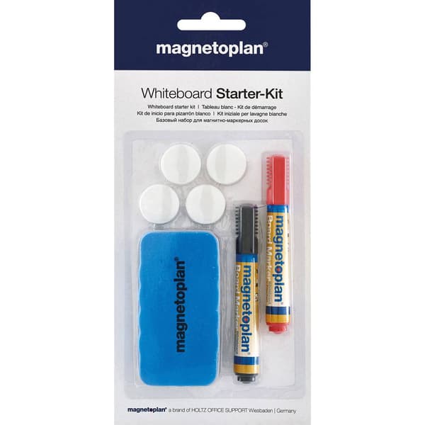 magnetoplan Whiteboard Starter Kit 37102 37102 Whiteboard tillbehörsset