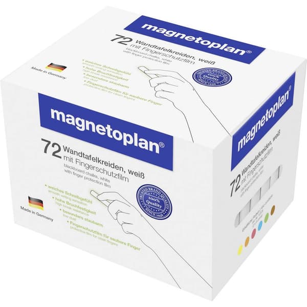Magnetoplan Tavelkrita 12305 Vit N/A 72 st