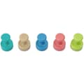 Miniatyrbild 2 av 3: Maul Magnet 6168499 (Ø x H) 12 mm x 16 mm Kon Ganmmalrosa, Atlantic Blue, Turkos, Lime, Sahara 10 st 6168499
