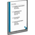 Miniatyrbild 2 av 2: Durable Dörrskylt 486737 (B x H) 210 mm x 297 mm Grafit 486737