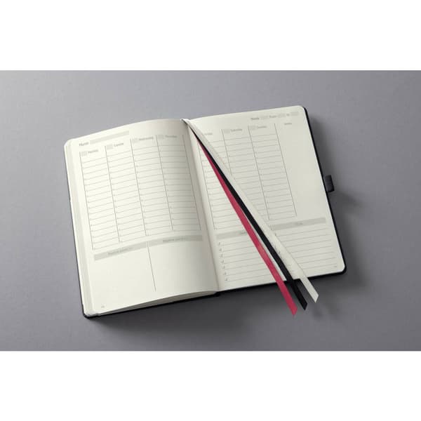 Sigel Veckokalender CONCEPTUM® CO701 DIN A5 Inbindningens färg: Svart 1 st