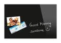 Miniatyrbild 1 av 5: Sigel SI-B1201 Magnetic Glass Board Be!Board 600x400mm Svart